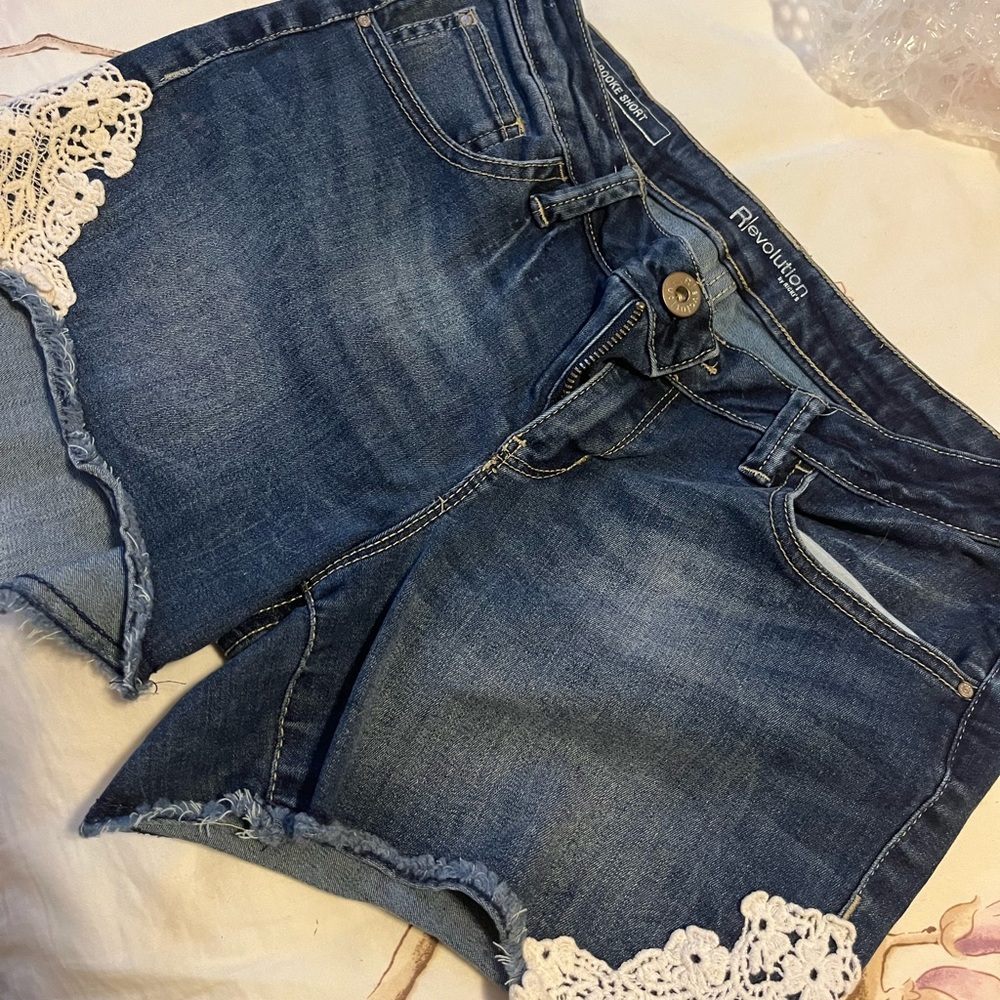 Revolution by Rickis denim shorts